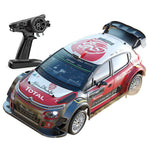 Load image into Gallery viewer, MJX HYPER GO 7303 WRC C3 4WD RC Car 1/7 2.4G 3CH Brushless High Speed Drift Rally Vehicle Genuine Authorization