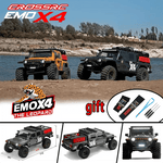 Load image into Gallery viewer, CROSSRC EMO X4 Big Leopard RC Car 4WD RTR 1:8 Climbing Crawler Off Road Rescue VehicleCROSSRCOrange