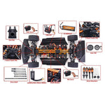 Load image into Gallery viewer, ZD Racing EX07 1/7 Electric Brushless On - Road RC Car 130km/hZD RacingColorful