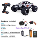 Load image into Gallery viewer, ZD Racing MX - 07 1/7 4WD 6S or 8S Electric Brushless Monster Truck Remote Control RC CarZD RacingSilver