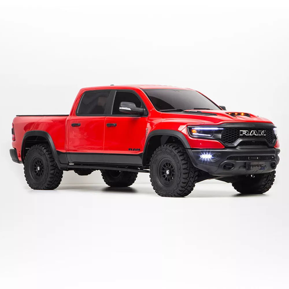 TRACTION HOBBY KM Dodge RAM 1500 RC Car 1/8 RTR 2.4GHZ Simulation Off-Road Climbing Crawler Licensed RC Truck Toy