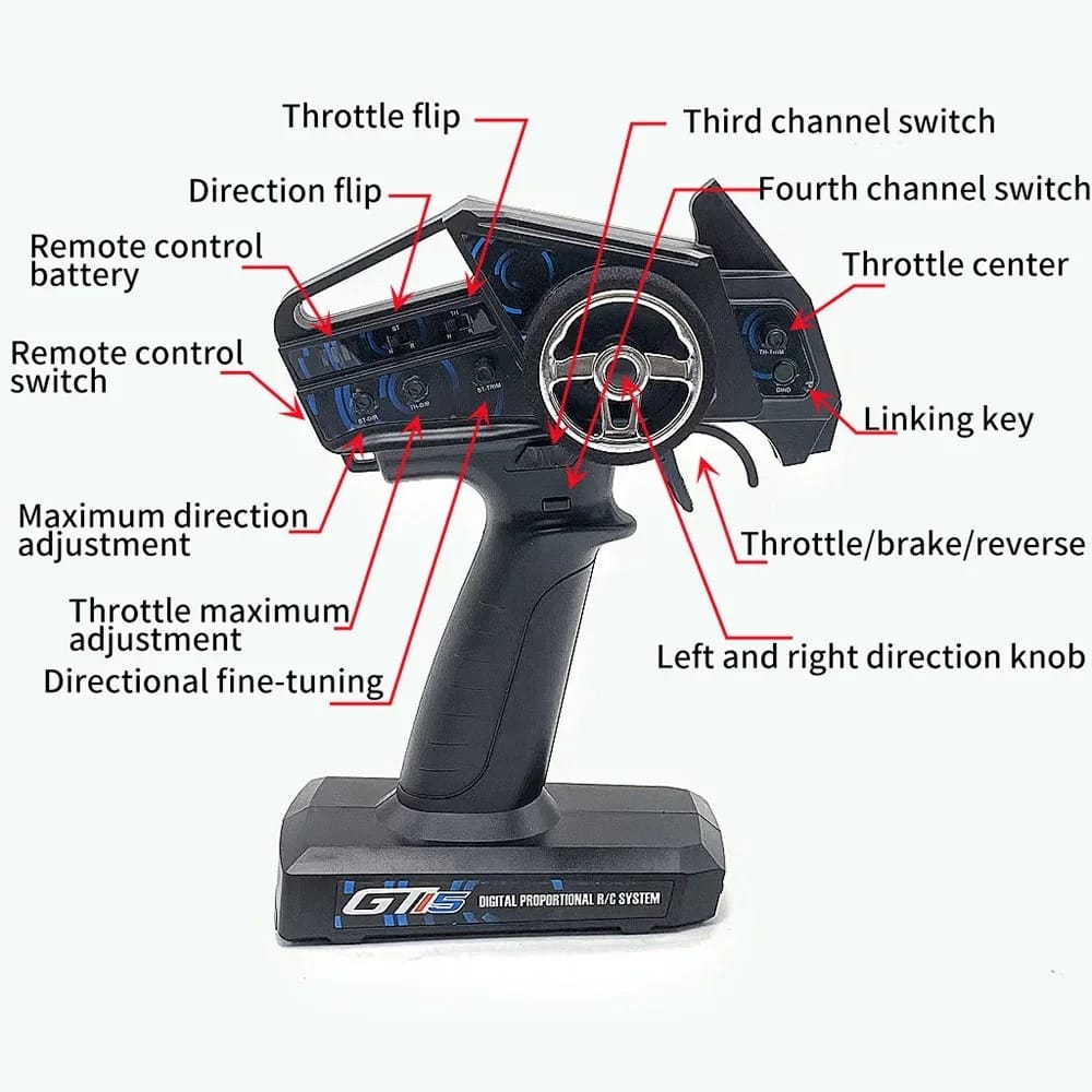 RC 1/8 Electric Buggy Desert Truck ATOM 6S Brushless Speed 110KMH 4WD RTR
