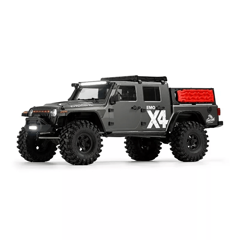 CROSSRC EMO X4 Big Leopard RC Car 4WD RTR 1:8 Climbing Crawler Off Road Rescue VehicleCROSSRCOrange