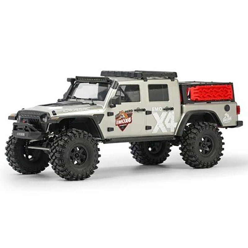 CROSSRC EMO X4 Big Leopard RC Car 4WD RTR 1:8 Climbing Crawler Off Road Rescue VehicleCROSSRCOrange