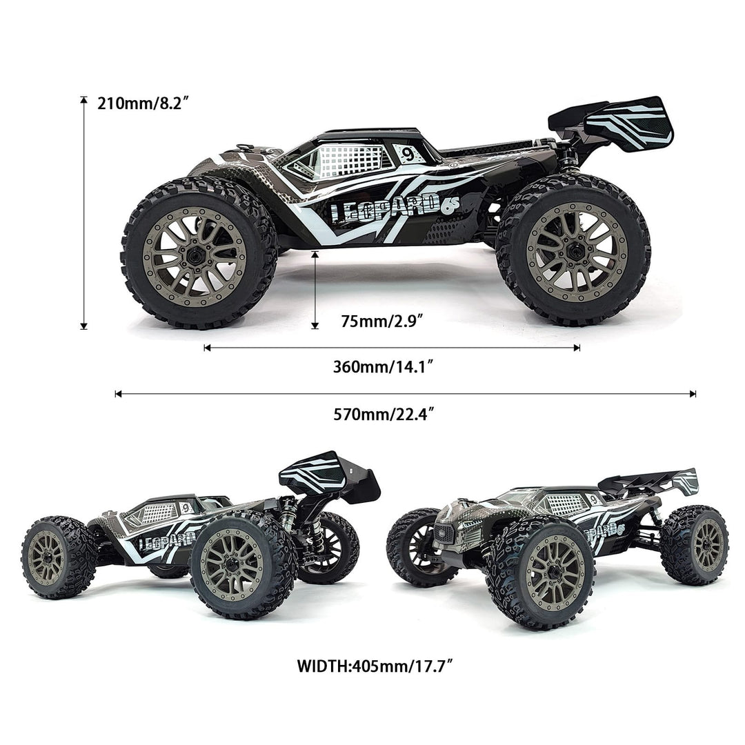 FSR Leopard 1/8 6S Electric Brushless Truggy Remote Control RC CarFSR