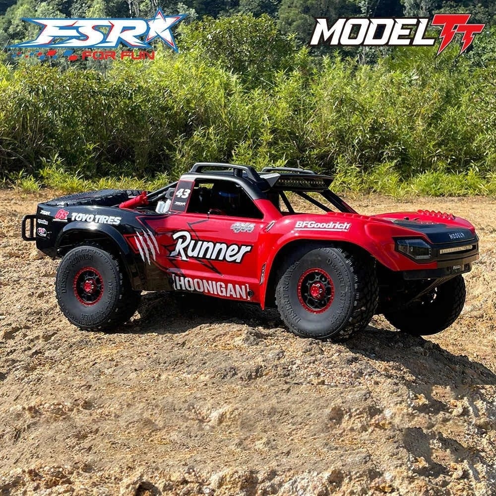 FSR MODEL TT 1/7 6S or 8S Electric Brushless Short Course Remote Control RC CarFSR6S RED