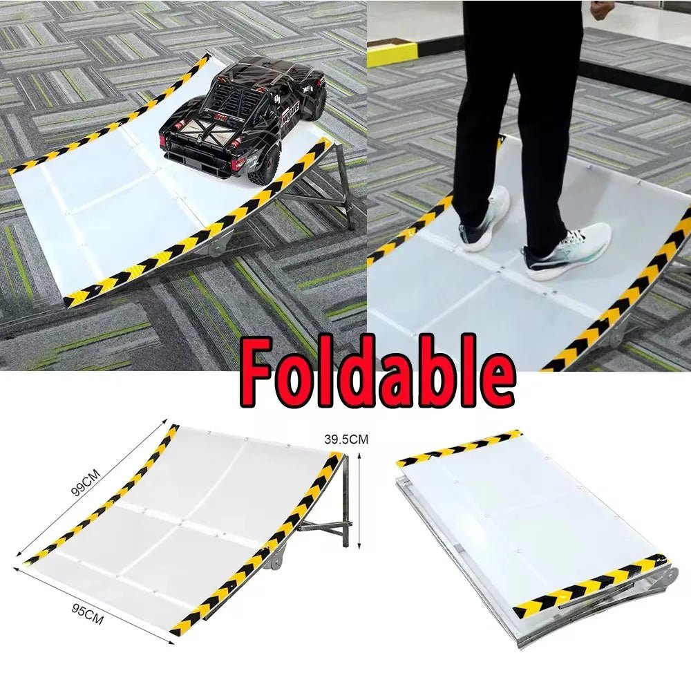 Nylon Board Slope Folding Jumping Platform for 1/10 1/8 1/7 RC Model CarXtreme Hobby StoreBig version