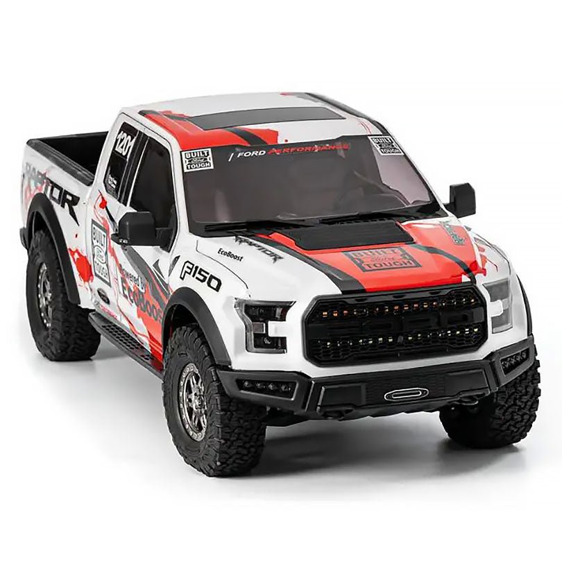 TRACTION HOBBY KM F150 FORD RAPTOR RC Car 1/8 RTR 2.4GHz Simulation Off - Road Climbing Crawler RC Car ToysTRACTION HOBBYWhite