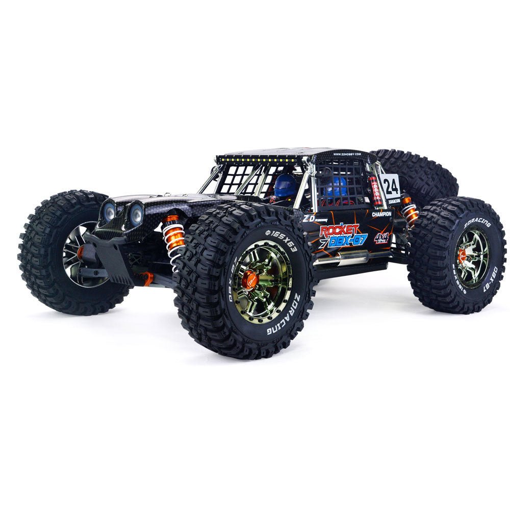 ZD Racing DBX - 07 6S RC Car 1/7 6S Electric Brushless Desert Buggy Remote Control RC CarZD RacingGray