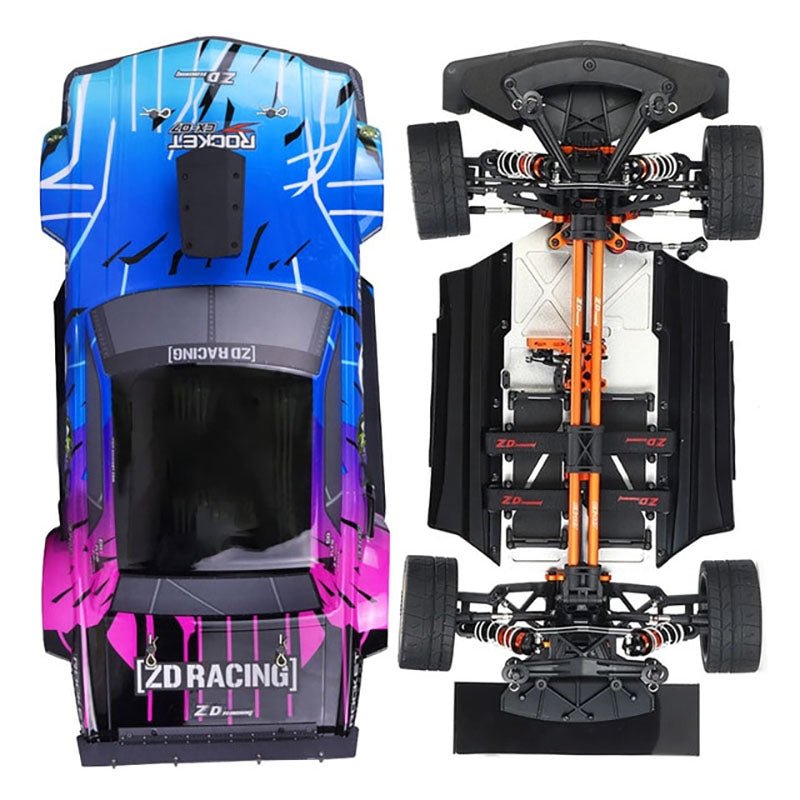 ZD Racing EX07 1/7 Electric Brushless On - Road RC Car 130km/hZD RacingColorful