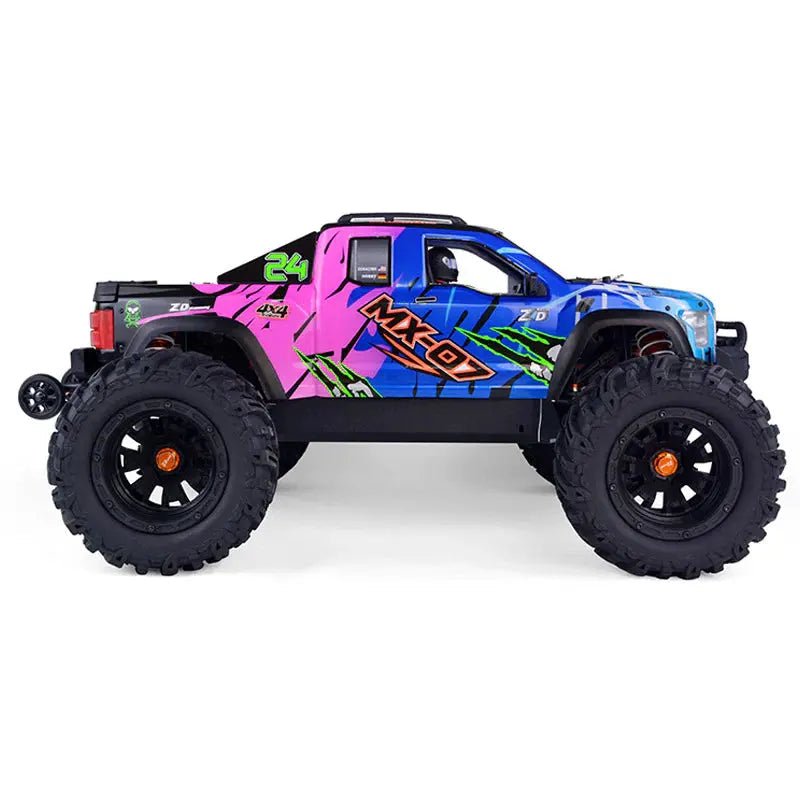 ZD Racing MX - 07 1/7 4WD 6S or 8S Electric Brushless Monster Truck Remote Control RC CarZD RacingBlue