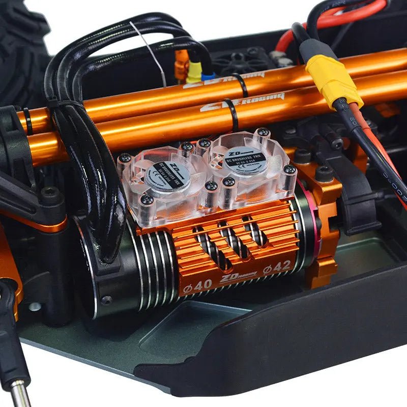 ZD Racing MX - 07 1/7 4WD 6S or 8S Electric Brushless Monster Truck Remote Control RC CarZD RacingBlue